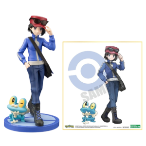 ARTFX J: Pokémon X / Y - Calem & Froakie 1/8 (Limited + Bonus) [Kotobukiya]