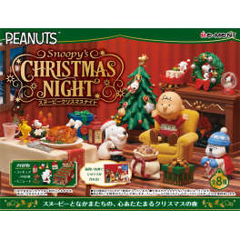 Peanuts: Snoopy's Christmas Night (8 Packs Box) (Reissue) [Re-Ment