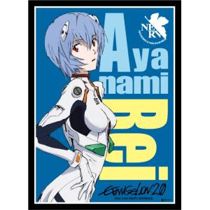 Evangelion: Card Sleeves - Rei Ayanami (65 Sleeves) [Broccoli]
