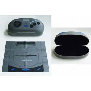 Sega Saturn - Glasses Case (Black) [C84 Official Limited Goods]