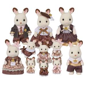 Sylvanian Families: Chocolate Rabbit Family Anniversary Set [Epoch]