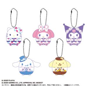 Milky x Sanrio Characters: Tenorinzu Plush Charm Mascot (5 Packs Box) [Max Limited]