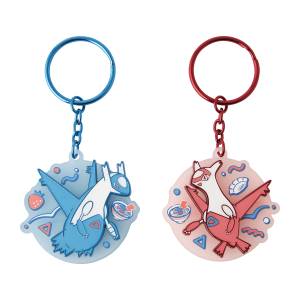 Pokémon: Keychain - Latios & Latias (Fukuoka R Ver.) (Set of 2) (Limited Edition) [The Pokémon Company]