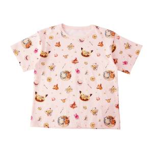 Pokémon: Pokémon Cafe & Pikachu Sweets - T-Shirt (130 cm) [The Pokémon Company]