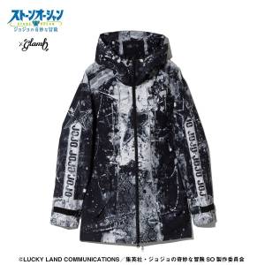 Jojo's Bizarre Adventure Stone Ocean x glamb: High Neck Jacket (L) - Jotaro Black (Limited Edition) [Bandai]