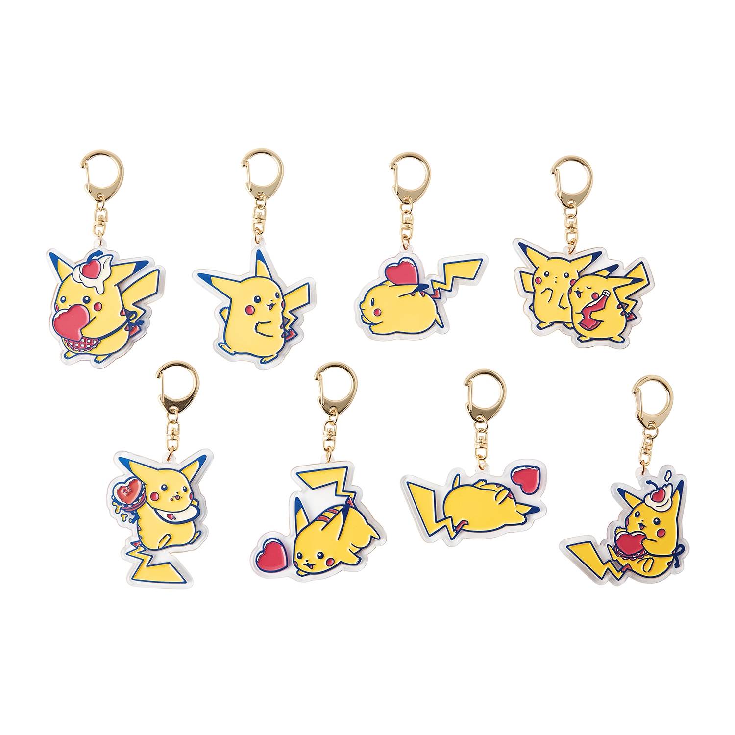 Pokémon: Pikachu Diner - Acrylic Keychain Collection (Set of 8) (Limited Edition) [The Pok...