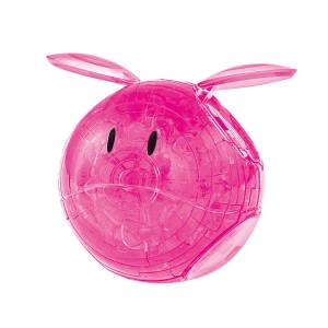Mobile Suit Gundam SEED FREEDOM: Crystal 3D Puzzle - Haro (Pink) [Bandai]