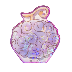One Piece: Fluffy Holographic Devil Fruit Acrylic Block - Gomu Gomu no Mi (Limited Edition) [Toei]