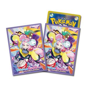 Pokémon Card Game: Deck Shield - Iono & Electrode (Purple) (64 Sleeves) (Limited Edition) [ACCESSORY]