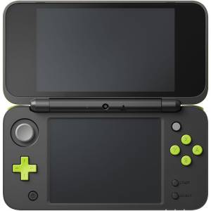 New Nintendo 2DS LL / XL - Black x Lime [Used / Loose]
