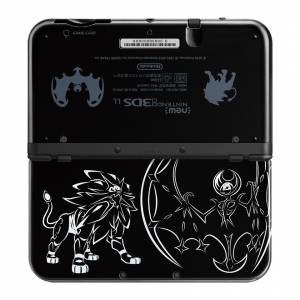 New Nintendo 3DS LL / XL - Solgaleo Lunaala Black [Used / Loose]