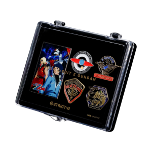 STRICT-G: Mobile Suit Zeta gundam - Gundam Series 40th Anniversary Pin Set (Limited Edition) [Bandai Premium]