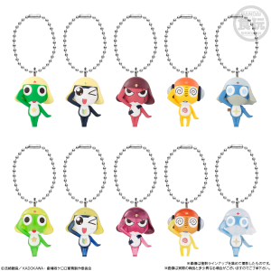Shokugan: Sgt. Keroro - Mascot & Gummy (12 Packs Box) [Bandai]