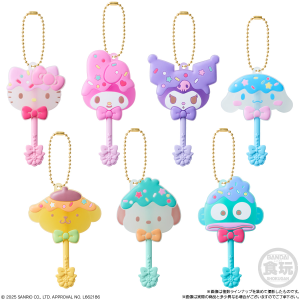 Shokugan: Sanrio Characters - Lollipop Candy Charm & Gum (12 Packs Box) [Bandai]