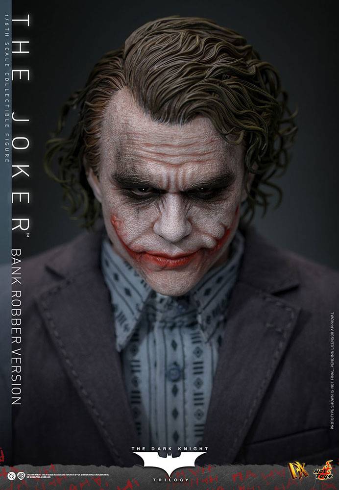 Movie Masterpiece: The Dark Knight Trilogy: Joker 1/6 (DX Bank