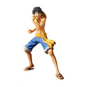 One Piece - Monkey D Luffy (Yellow Ver.) -2017 Body Calendar- [The Naked / Banpresto] [Used]