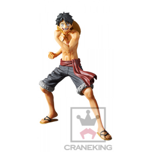 One Piece - Monkey D Luffy (Red Ver.) -2017 Body Calendar- [The Naked / Banpresto] [Used]