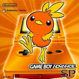 Game Boy Advance SP Orange Pokemon Center Limited Edition [Used Good Condition]
