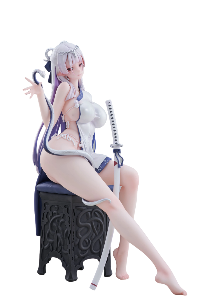 Original Character: Iro, The Blue & White Snake - Illustration by Sue Sue 1/7 [SIKI ANIM]
