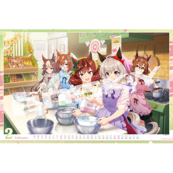 Uma Musume Pretty Derby 2026 Wall Calendar Ensky Nin Nin Game Com Uma Musume Pretty Derby 2026 Wall Calendar Ensky 
