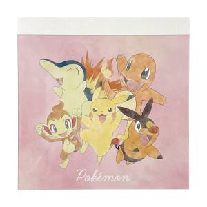 Pokémon: Sticky Notes - Pikachu & Fire Type [The Pokémon Company]