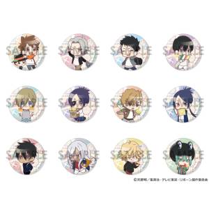 Katekyo Hitman Reborn!: Mini-Chara Trading Can Badge - Travel Ver. (12 Packs Box) [Sol International]