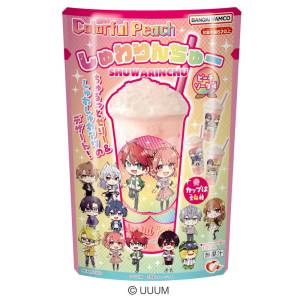 Shokugan: Colorful Peach - Pita Hug Clips & Gum Collection (10 Packs Box) [Bandai]