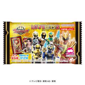 Shokugan: No.1 Sentai Gozyuger - LOVELETS Stickers & Candy Vol.2 (12 Packs Box) [Bandai]