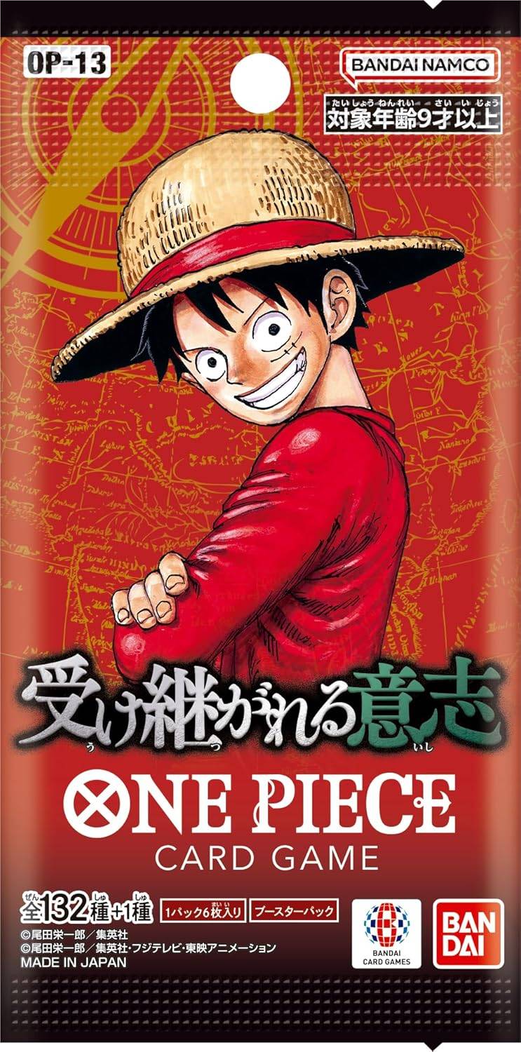 ONE PIECE CARD GAME OP-13 Booster Box Inherited Will (24 Packs Box
