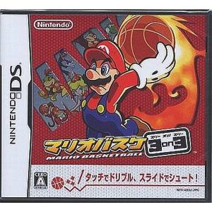 Mario Basket 3 on 3 / Mario Hoops 3 on 3 [NDS - Used Good Condition]