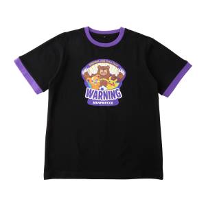 Pokémon x Sanfrece: Pokémon Center Hiroshima Kids Ringer T-Shirt (130 cm) [The Pokémon Company]