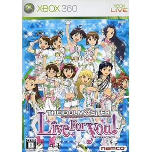 The Idolm@ster - Live for You! [X360 - Used Good Condition]