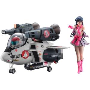 Macross Do You Remember Love: VF-1S Strike Valkyrie (Egg Plane) & Lynn Minmay (Stage Dress Ver.) 1/24 (Plastic Model) [Hasegawa]
