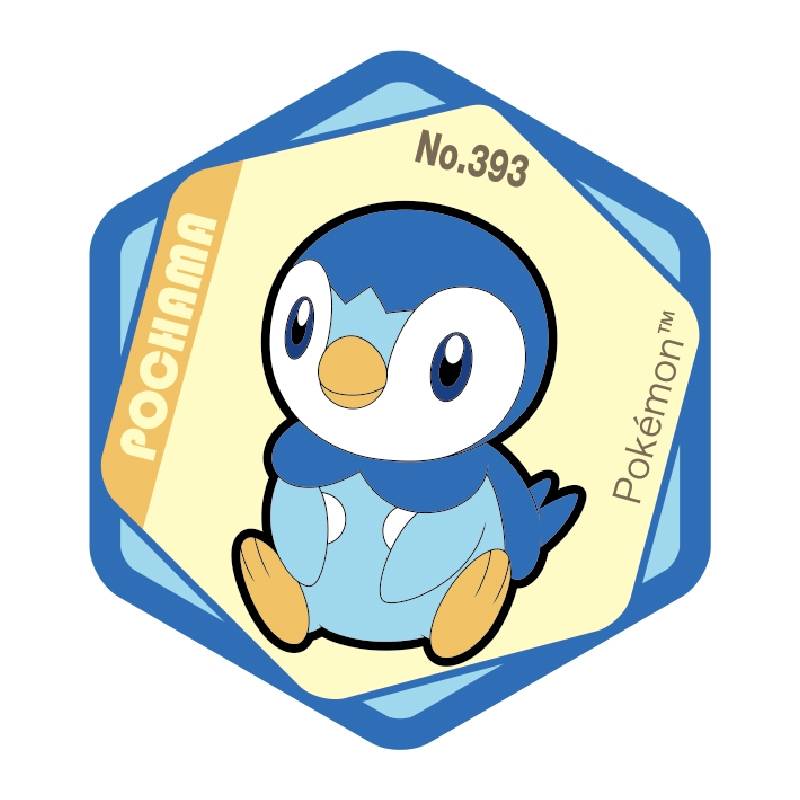 Pokémon: Acrylic Magnet Vol.7 - Piplup [The Pokémon Company]