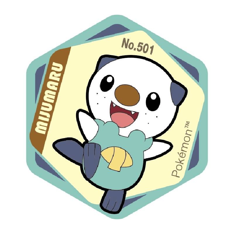 Pokémon: Acrylic Magnet Vol.7 - Oshawott [The Pokémon Company]