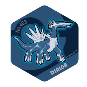 Pokémon: BIG Acrylic Magnet Vol.4 - Dialga [The Pokémon Company]