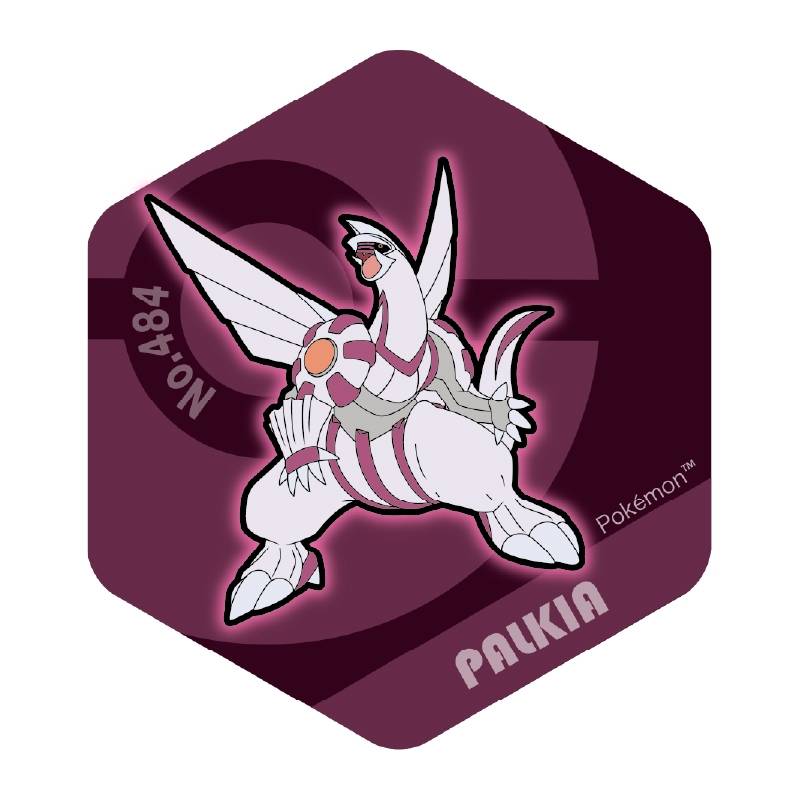 Pokémon: BIG Acrylic Magnet Vol.4 - Palkia [The Pokémon Company]