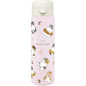 mofusand: One-Push Stainless Steel Bottle (480 ml) - Donut Nyan [Toa]
