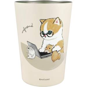 mofusand: Stainless Steel Tumbler (400 ml) - Home Office [Toa]