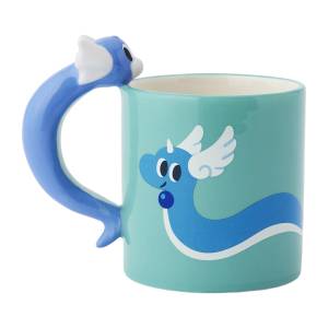 Pokémon: NYORO NYORO FRIENDS Ceramic Mug (320ml) - Dratini & Dragonair (Limited Edition) [The Pokémon Company]