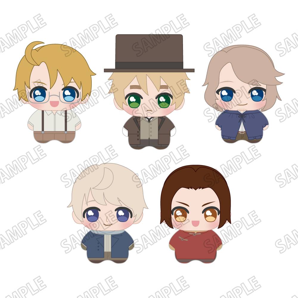 Hetalia World☆Stars: Mini Charm Plush Mascot Vol.2 (5 Packs Box