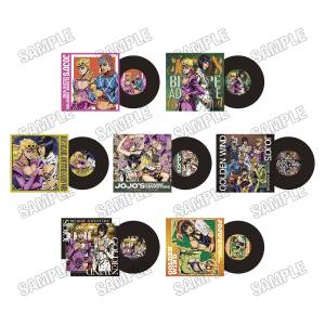 JoJo's Bizarre Adventure - Golden Wind: Record-Style Coaster