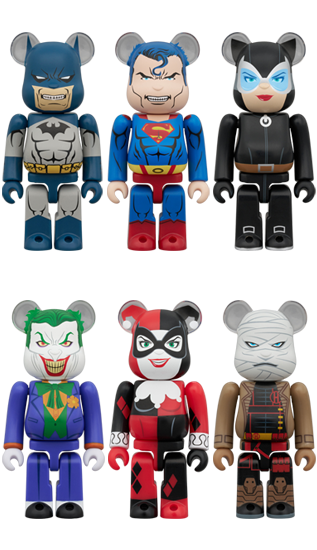 BE@RBRICK / BEARBRICK CHASE: Batman Hush (12 Packs Box) [Medicom Toy]