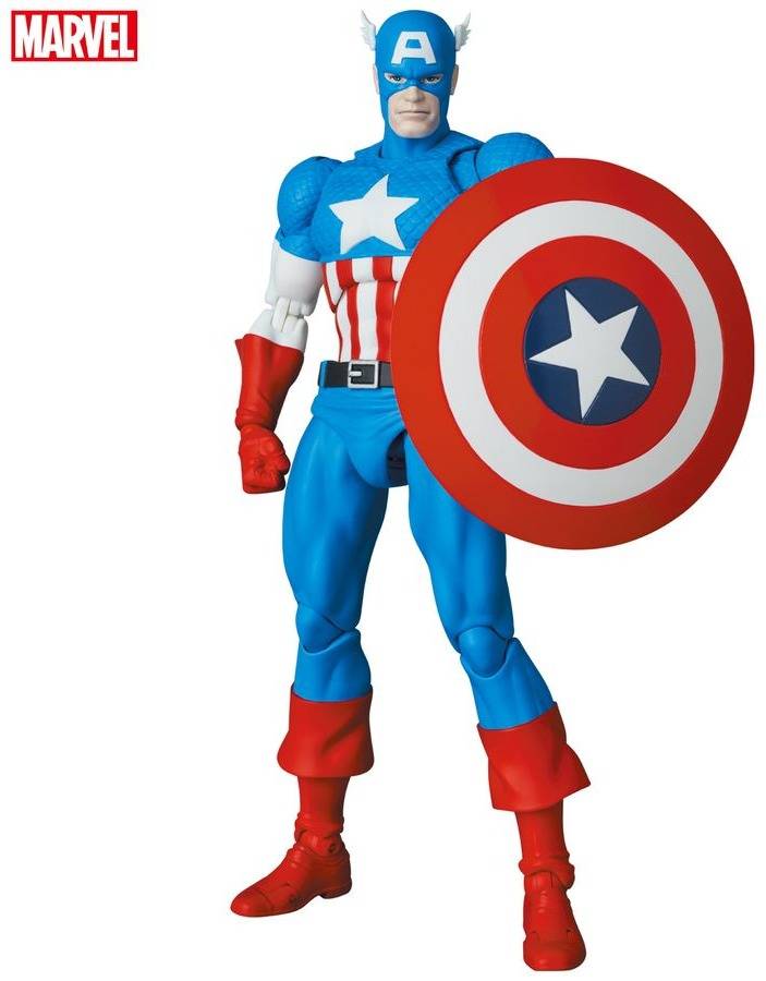 MAFEX (No.217): MARVEL - Captain America (Comics Ver.) (Reissue