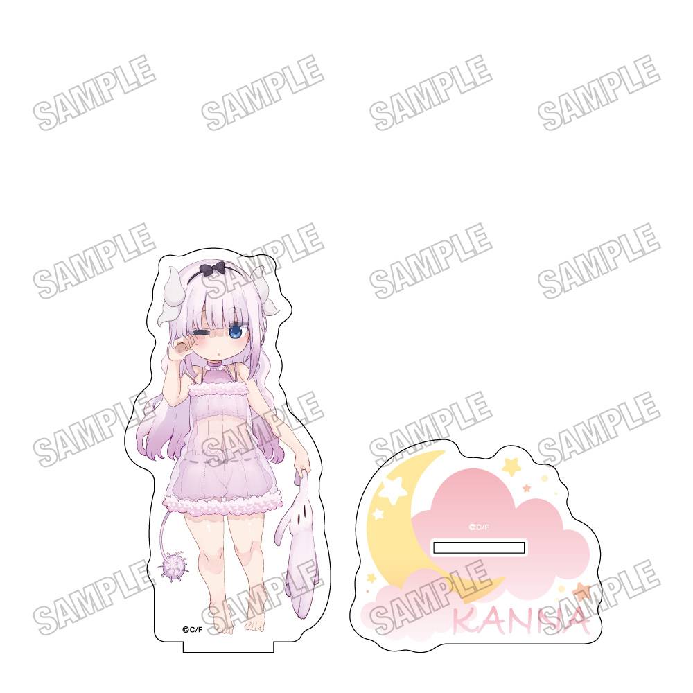 Miss Kobayashi's Dragon Maid: BIG Acrylic Stand No.2 - Kanna (Babydoll Ver.) [Medicos Ente...