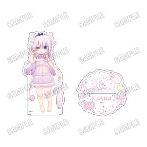 Miss Kobayashi's Dragon Maid: BIG Acrylic Stand LL Size No.2 - Kanna (Babydoll Ver.) [Medicos Entertainment]
