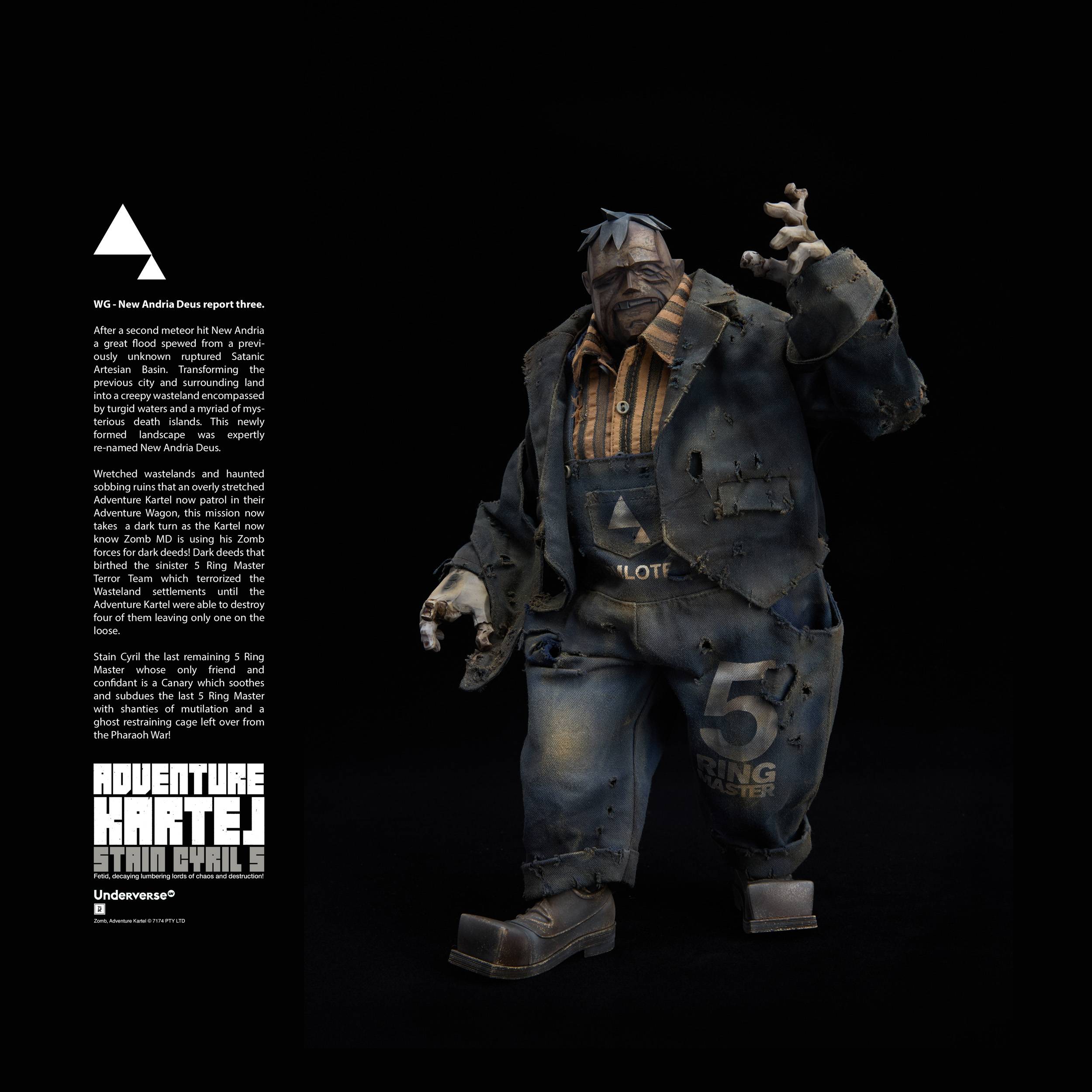 Action Figure: Adventure Kartel - Stain Cyril 1/6 [Underverse] - Nin ...