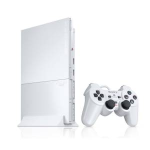 PlayStation 2 Slim - Ceramic White (SCPH-90000CW) [used / loose]
