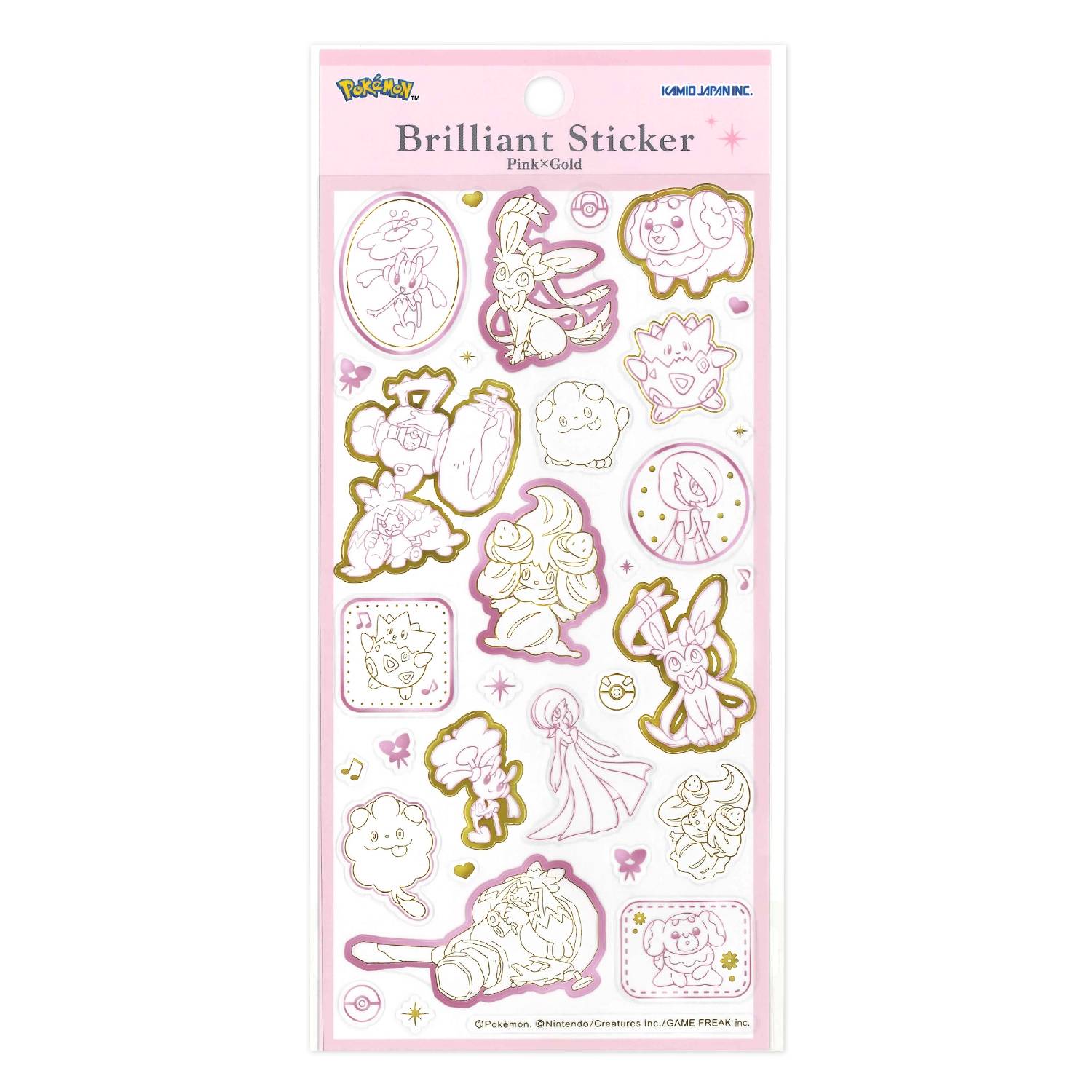 Pokémon: Brilliant Sticker - Fairy Type [The Pokémon Company]