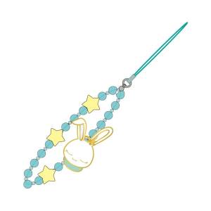 Cardcaptor Sakura Clear Card: Beaded Strap - Momo [Ensky]